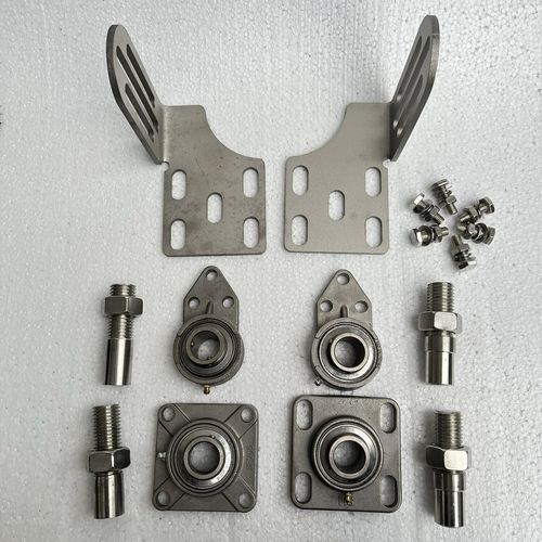 304不銹鋼較鏈別墅大門庭院門天地插可調(diào)地軸實(shí)心加厚軸承合頁201